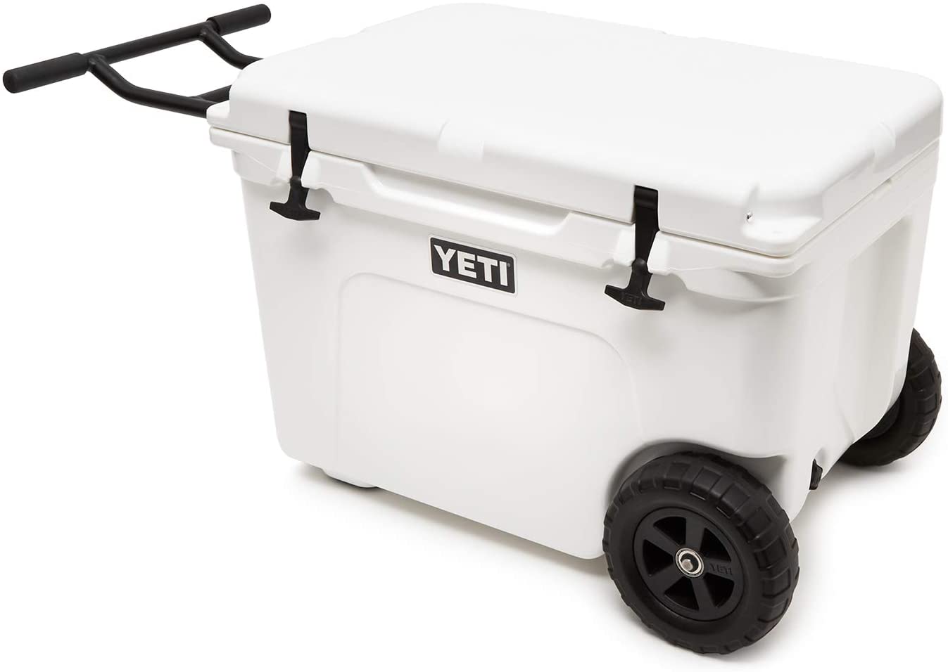 YETI Tundra Haul Portable Wheeled Cooler, White